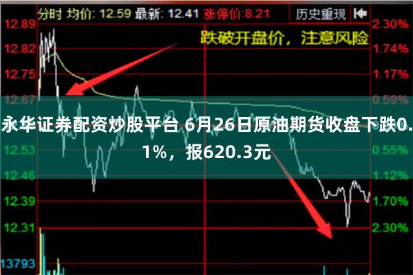 永华证券配资炒股平台 6月26日原油期货收盘下跌0.1%，报620.3元